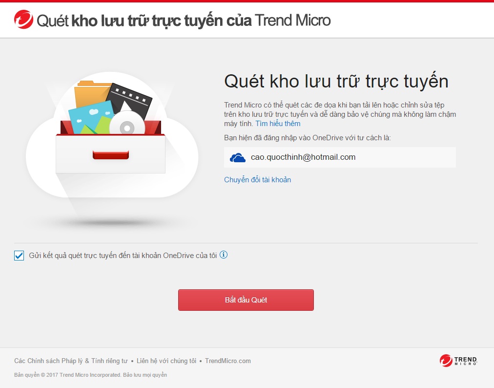 Két sắt bảo vệ dữ liệu Trend Micro Vault