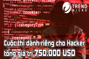 Cuộc thi dành riêng cho Hacker với tổng giá trị giải thưởng 750.000 đô ...